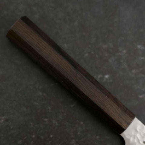 Petty VG-10 Tsuchime Ebony Handle 120mm (4.7”)-[Musashi]-[Japanese-Kitchen-Knives]
