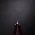 Petty VG-10 Tsuchime Oval Mahogany Handle 120mm (4.7”)-[Musashi]-[Japanese-Kitchen-Knives]