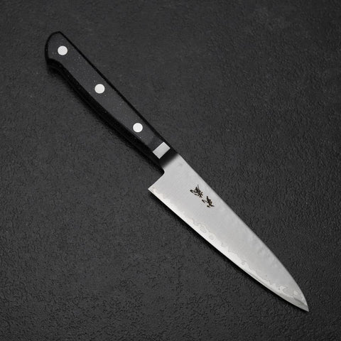 Petty VG-5 Tsuchime Black Marble Handle 120mm (4.7”)-[Musashi]-[Japanese-Kitchen-Knives]