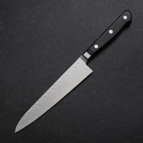Petty VG-5 Tsuchime Black Marble Handle 150mm (5.9”)-[Musashi]-[Japanese-Kitchen-Knives]