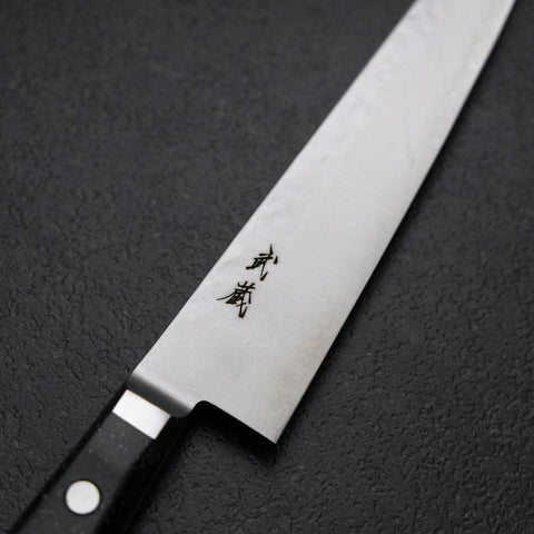 Petty VG-5 Tsuchime Black Marble Handle 150mm (5.9”)-[Musashi]-[Japanese-Kitchen-Knives]