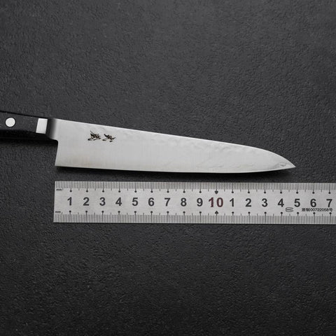 Petty VG-5 Tsuchime Black Marble Handle 150mm (5.9”)-[Musashi]-[Japanese-Kitchen-Knives]