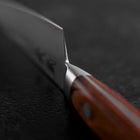 Petty VG-5 Tsuchime Western Brown Handle 90mm (3.5”)-[Musashi]-[Japanese-Kitchen-Knives]