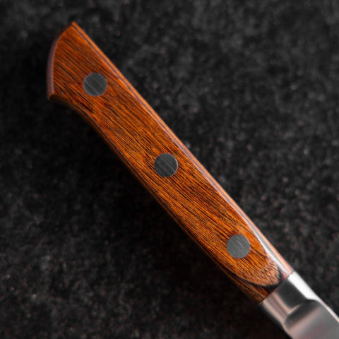Petty VG-5 Tsuchime Western Brown Handle 90mm (3.5”)-[Musashi]-[Japanese-Kitchen-Knives]