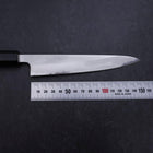 Petty White Steel #1 Polished Buffalo Magnolia Handle 150mm (5.9”)-[Musashi]-[Japanese-Kitchen-Knives]