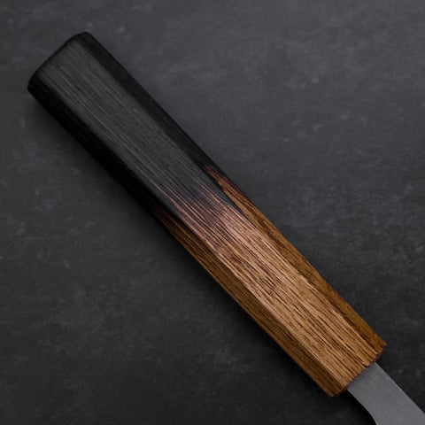 Petty White Steel #1 Polished Yaki Urushi Handle 150mm (5.9”)-[Musashi]-[Japanese-Kitchen-Knives]