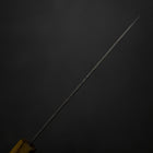 Petty White Steel #1 Tsuchime Oak Handle 140mm (5.5”)-[Musashi]-[Japanese-Kitchen-Knives]