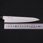 Petty ZA-18 Damascus Buffalo Ebony Handle 150mm (5.9”)-[Musashi]-[Japanese-Kitchen-Knives]
