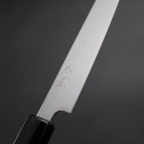 Petty ZA-18 Damascus Buffalo Magnolia Handle 150mm (5.9”)-[Musashi]-[Japanese-Kitchen-Knives]