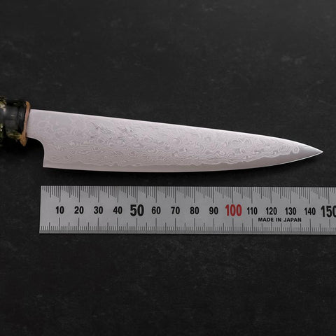 Petty ZA-18 Damascus Ceramics Dragon Handle 150mm (5.9”)-[Musashi]-[Japanese-Kitchen-Knives]