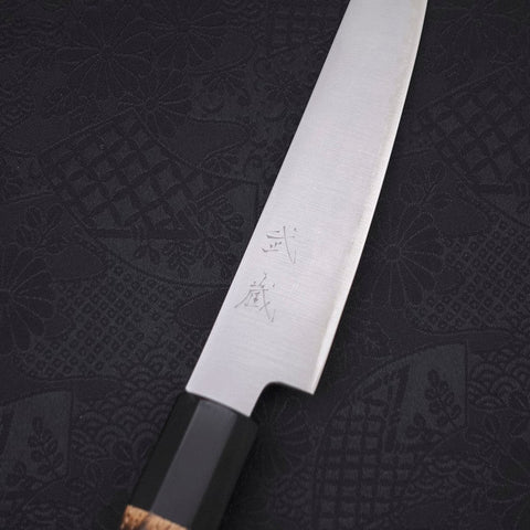 Petty ZDP-189 Polished Buffalo Chestnuts Handle 150mm (5.9”)-[Musashi]-[Japanese-Kitchen-Knives]