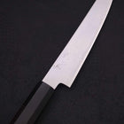 Petty ZDP-189 Polished Buffalo Ebony Handle 150mm (5.9”)-[Musashi]-[Japanese-Kitchen-Knives]