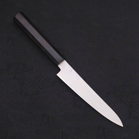 Petty ZDP-189 Polished Buffalo Ebony Handle 150mm (5.9”)-[Musashi]-[Japanese-Kitchen-Knives]