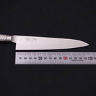 Petty knife VG-5 Polished Western Handle 150mm (5.9”)-[Musashi]-[Japanese-Kitchen-Knives]