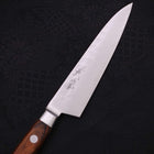 Petty knife VG-5 Tsuchime Western Handle 120mm (4.7”)-[Musashi]-[Japanese-Kitchen-Knives]