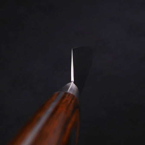 Petty knife VG-5 Tsuchime Western Handle 120mm (4.7”)-[Musashi]-[Japanese-Kitchen-Knives]
