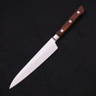 Petty knife VG-5 Tsuchime Western Handle 150mm (5.9”)-[Musashi]-[Japanese-Kitchen-Knives]