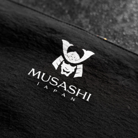Musashi Japanese Style Kitchen Knife Roll Navy Golden Tiger 2 Pockets Handmade
