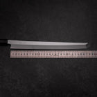 Sakimaru Takohiki Blue Steel #2 Kasumi Buffalo Ebony Handle 300mm (11.8”)-[Musashi]-[Japanese-Kitchen-Knives]