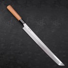 Sakimaru Takohiki Blue Steel #2 Kasumi Buffalo Wenge Handle 300mm (11.8”)-[Musashi]-[Japanese-Kitchen-Knives]