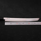 Sakimaru Takohiki Silver Steel #3 Damascus Buffalo Wenge Handle 300mm (11.8”)-[Musashi]-[Japanese-Kitchen-Knives]