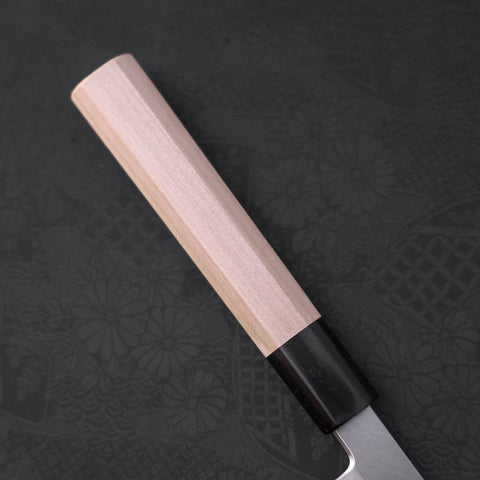 Sakimaru Takohiki White Steel #2 Kasumi Buffalo Magnolia Handle 270mm (10.6”)-[Musashi]-[Japanese-Kitchen-Knives]
