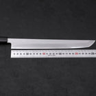 Sakimaru Takohiki White Steel #2 Kasumi Buffalo Magnolia Handle 270mm (10.6”)-[Musashi]-[Japanese-Kitchen-Knives]