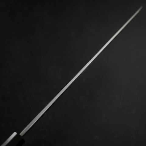 Sakimaru Takohiki White Steel #2 Kasumi Buffalo Teak Handle 300mm (11.8”)-[Musashi]-[Japanese-Kitchen-Knives]