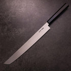 Sakimaru Takohiki White Steel #2 Moon-Fuji Water Honyaki Buffalo Ebony Handle 270mm with Magnolia Sheath (10.6”)-[Musashi]-[Japanese-Kitchen-Knives]