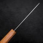 Santoku 440C Nashiji Damascus Oak Handle 165mm (6.5”)-[Musashi]-[Japanese-Kitchen-Knives]