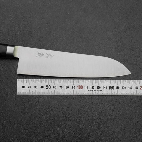 Santoku 440C Polished Western Handle 180mm (7”)-[Musashi]-[Japanese-Kitchen-Knives]