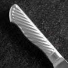Santoku AUS-10 Polished All-Stainless Handle 165mm (6.5”)-[Musashi]-[Japanese-Kitchen-Knives]