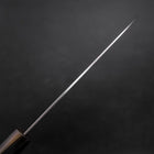 Santoku AUS-10 Polished Buffalo Wenge Handle 165mm (6.5”)-[Musashi]-[Japanese-Kitchen-Knives]