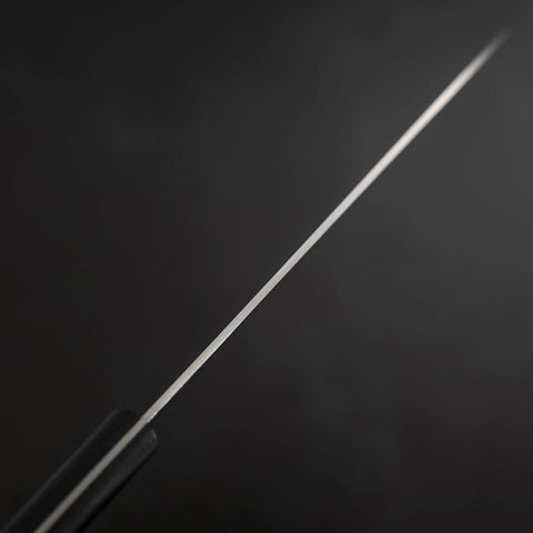 Santoku Blue Steel #2 Polished Western Handle 165mm (6.5”)-[Musashi]-[Japanese-Kitchen-Knives]