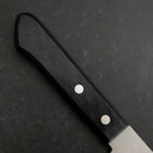 Santoku Blue Steel #2 Polished Western Handle 165mm (6.5”)-[Musashi]-[Japanese-Kitchen-Knives]