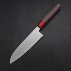 Santoku Chromax Polished Walnut Handle 170mm (6.7”)-[Musashi]-[Japanese-Kitchen-Knives]