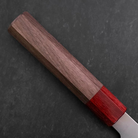 Santoku Chromax Polished Walnut Handle 170mm (6.7”)-[Musashi]-[Japanese-Kitchen-Knives]