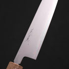 Santoku Chromax Polished White Urushi Handle 170mm (6.7”)-[Musashi]-[Japanese-Kitchen-Knives]