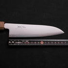 Santoku Chromax Polished White Urushi Handle 170mm (6.7”)-[Musashi]-[Japanese-Kitchen-Knives]