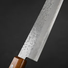 Santoku Chromax Tsuchime Brown Western Handle 165mm (6.5”)-[Musashi]-[Japanese-Kitchen-Knives]