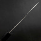 Santoku HAP-40 Polished Buffalo Ebony Handle 180mm (7”)-[Musashi]-[Japanese-Kitchen-Knives]