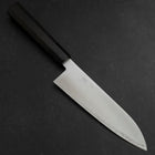 Santoku HAP-40 Polished Buffalo Ebony Handle 180mm (7”)-[Musashi]-[Japanese-Kitchen-Knives]