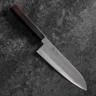 Santoku HAP-40 Polished Ebony Handle 180mm (7”)-[Musashi]-[Japanese-Kitchen-Knives]