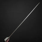 Santoku Molybdenum Polished Western Black Handle 175mm (6.8”)-[Musashi]-[Japanese-Kitchen-Knives]