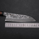 Santoku SG-2 Damascus Ebony Handle 165mm (6.5”)-[Musashi]-[Japanese-Kitchen-Knives]