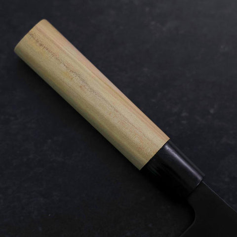 Santoku SK Steel Kurouchi Magnolia Handle 165mm (6.5”)-[Musashi]-[Japanese-Kitchen-Knives]
