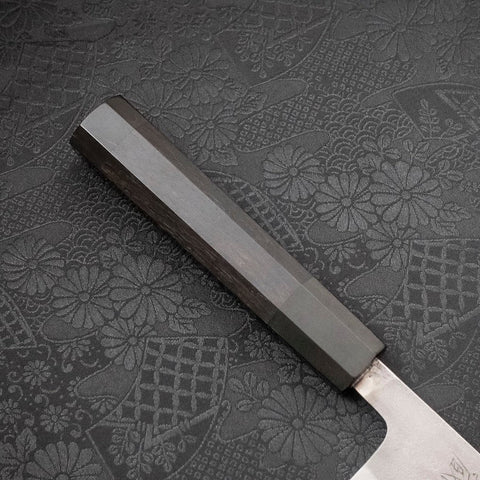 Santoku SKD11 Nashiji Ebony Handle 165mm (6.5”)-[Musashi]-[Japanese-Kitchen-Knives]