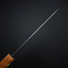 Santoku SLD Mirror Sunset Orange Handle 170mm (6.7”)-[Musashi]-[Japanese-Kitchen-Knives]
