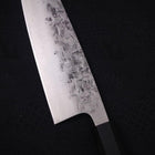 Santoku SLD Nashiji Washi Buffalo Ebony Handle 165mm (6.5”)-[Musashi]-[Japanese-Kitchen-Knives]