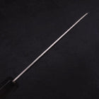 Santoku SLD Nashiji Washi Buffalo Ebony Handle 165mm (6.5”)-[Musashi]-[Japanese-Kitchen-Knives]